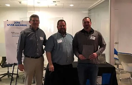 Michels employee accepts Star Award