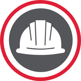 A white hardhat.
