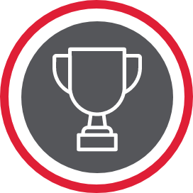 Supplier Diversity Competition Trophy Icon
