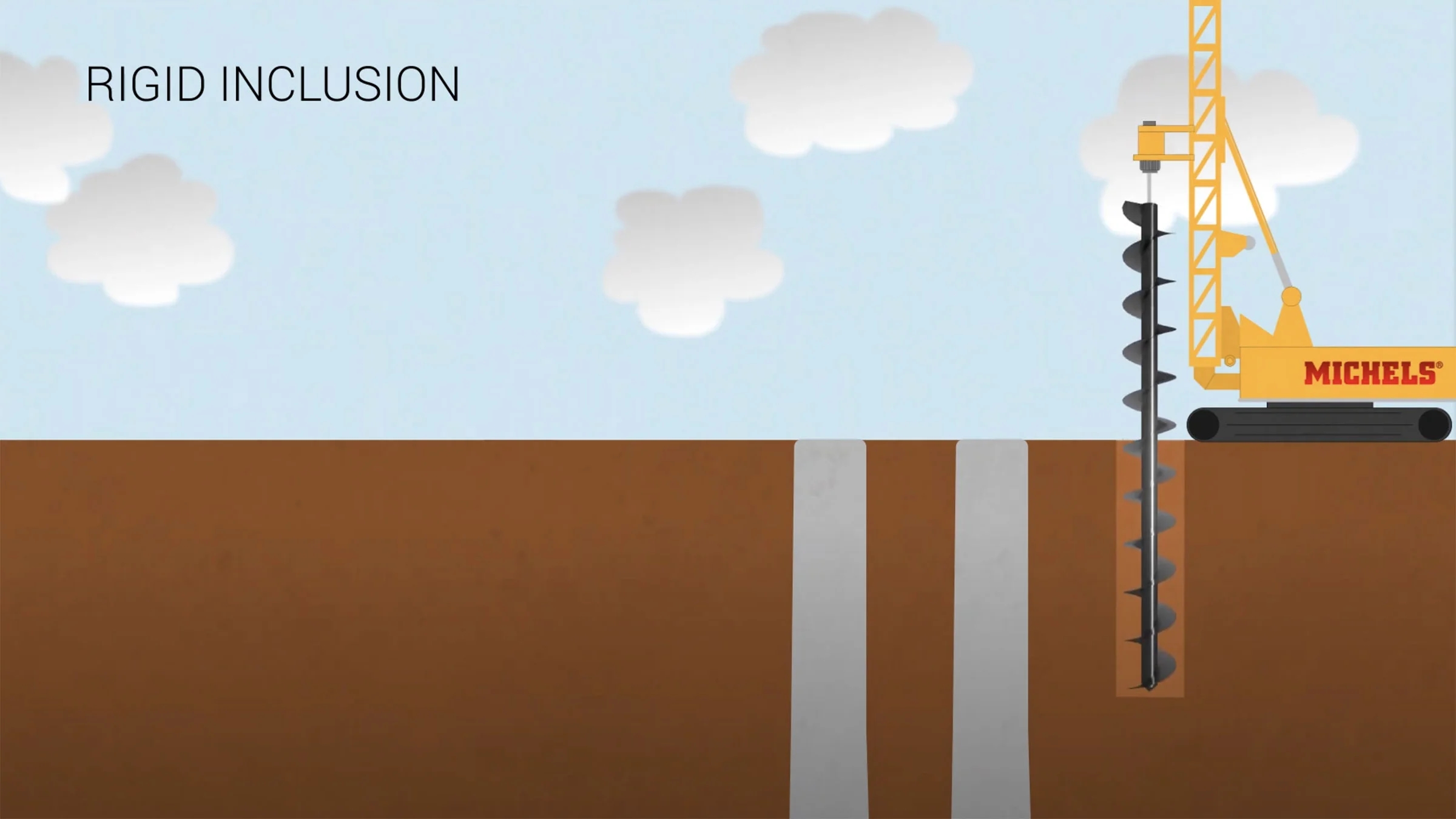 Rigid inclusion illustration.