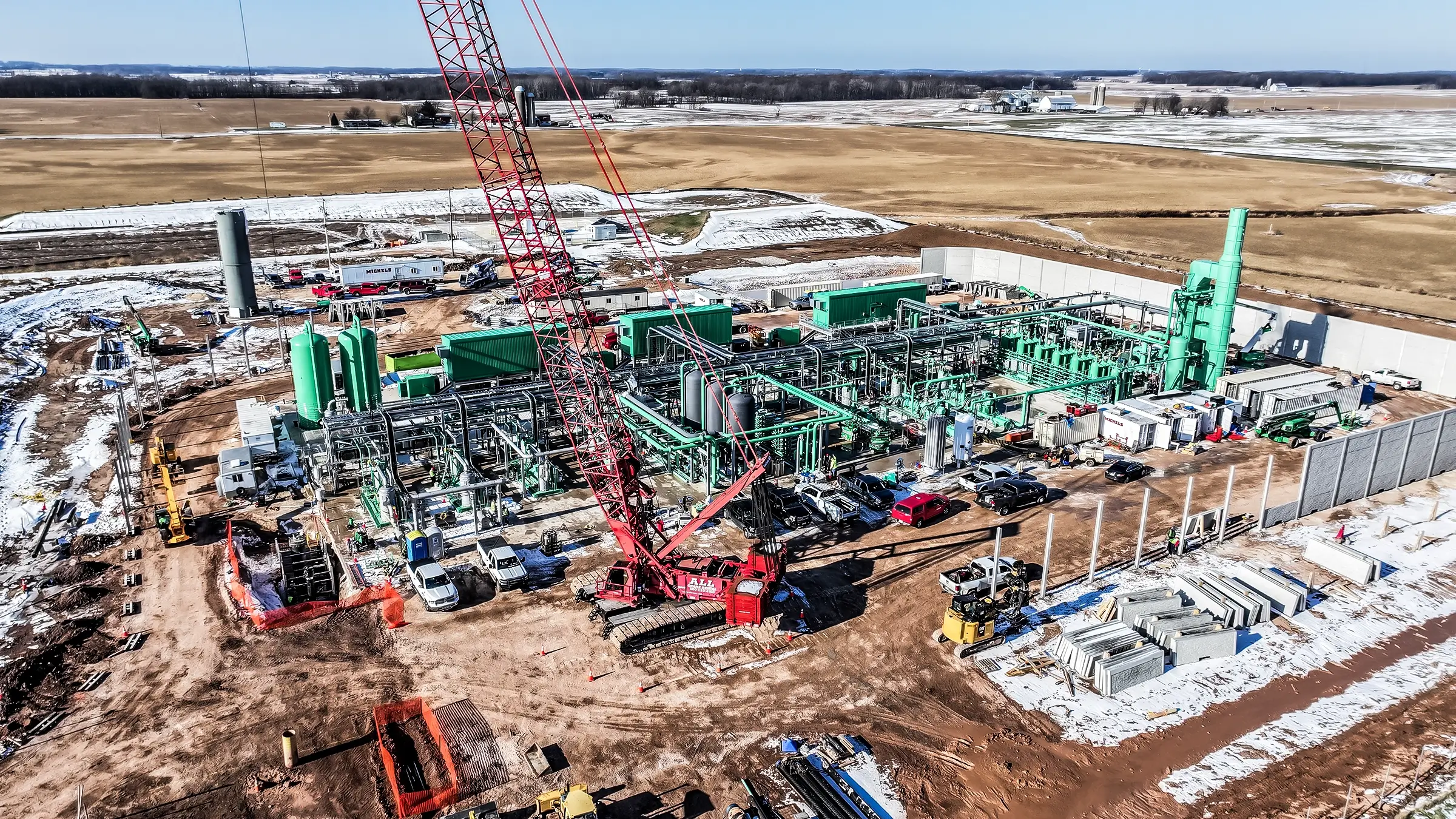 RNG facility in Hilbert, WI.